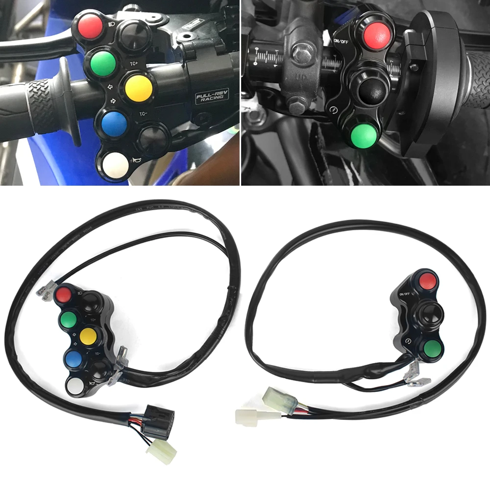 For Yamaha Yzfr6 Yzf R6 20172021 Yzfr6 Motorcycle Switch Headlight Horn Turn Signal Handlebar
