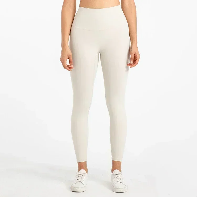 Align Women High Waist Sport Yoga Pants High Elasticity Ultra Soft  Gym Workout Leggings Fitness Running Athletic Trousers