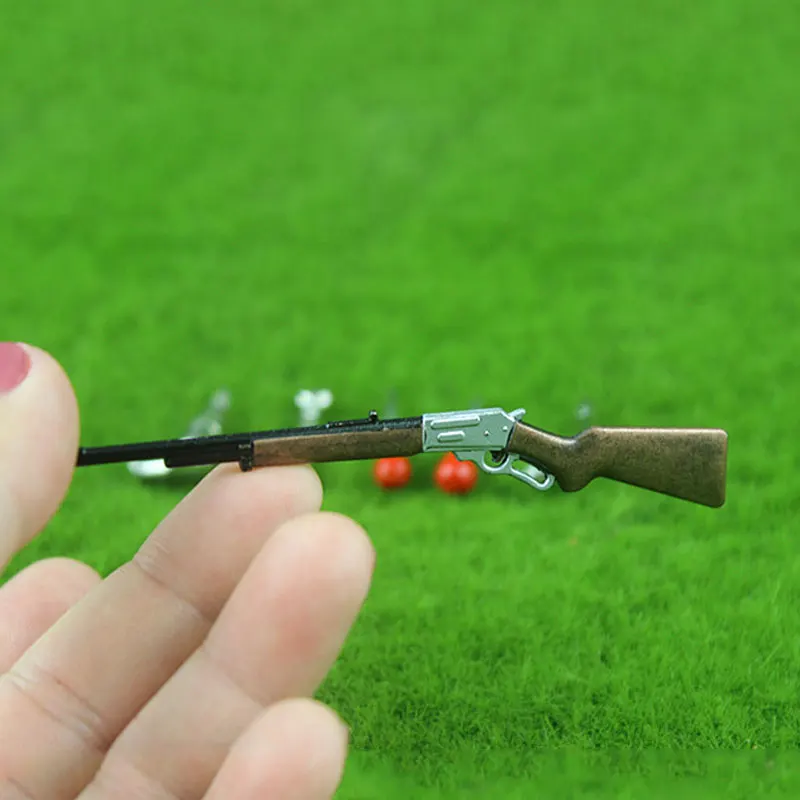 Melody Jane Dollhouse Western Rifle Gun Miniature - 1:12 Scale Metal Accessory Set Of 2 - View #10