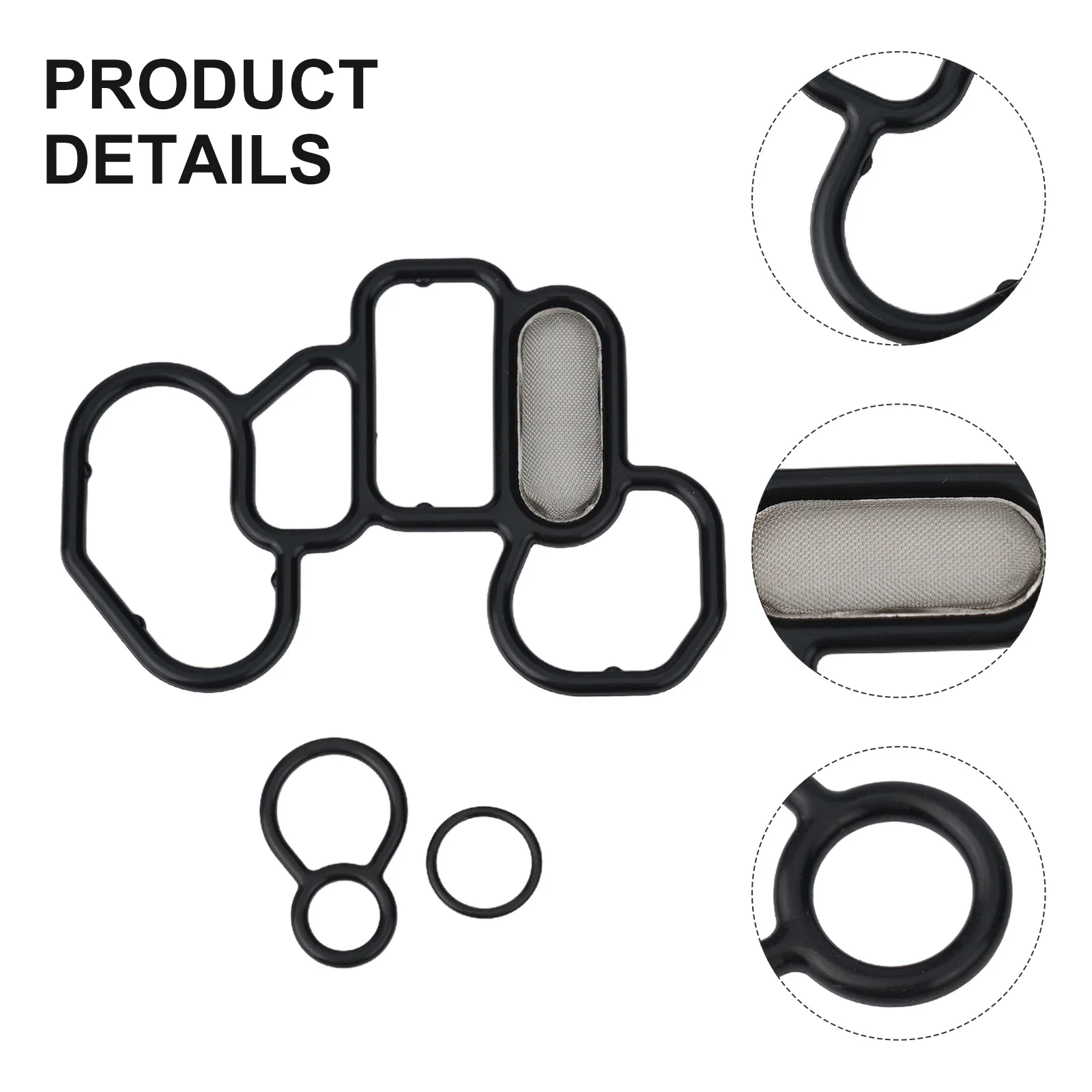 

3Pcs Car Gasket ​Spool Valve For-Honda For-Accord 15825-P8A-A01 91319-PR3-000 Solenoid Valve Gasket Sealing Gasket