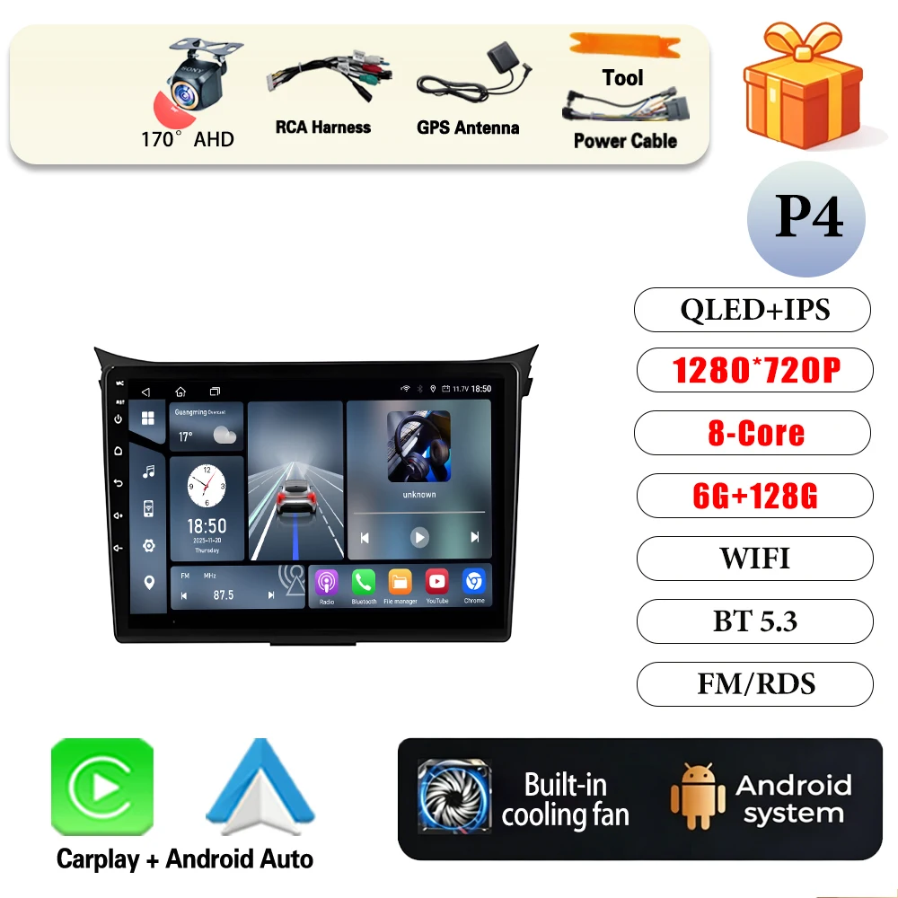 6G-128G AHD WIFI