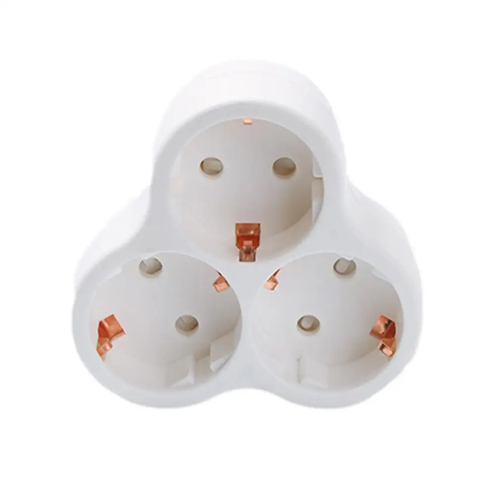 European Type Conversion Plug 1 To 2/3/4 Way EU Germany Standard Power Adapter Socket 16A 250V Travel Charging Adapter conversion plug plug conversion socket universal socket adapter power socket adapter power plug adapter