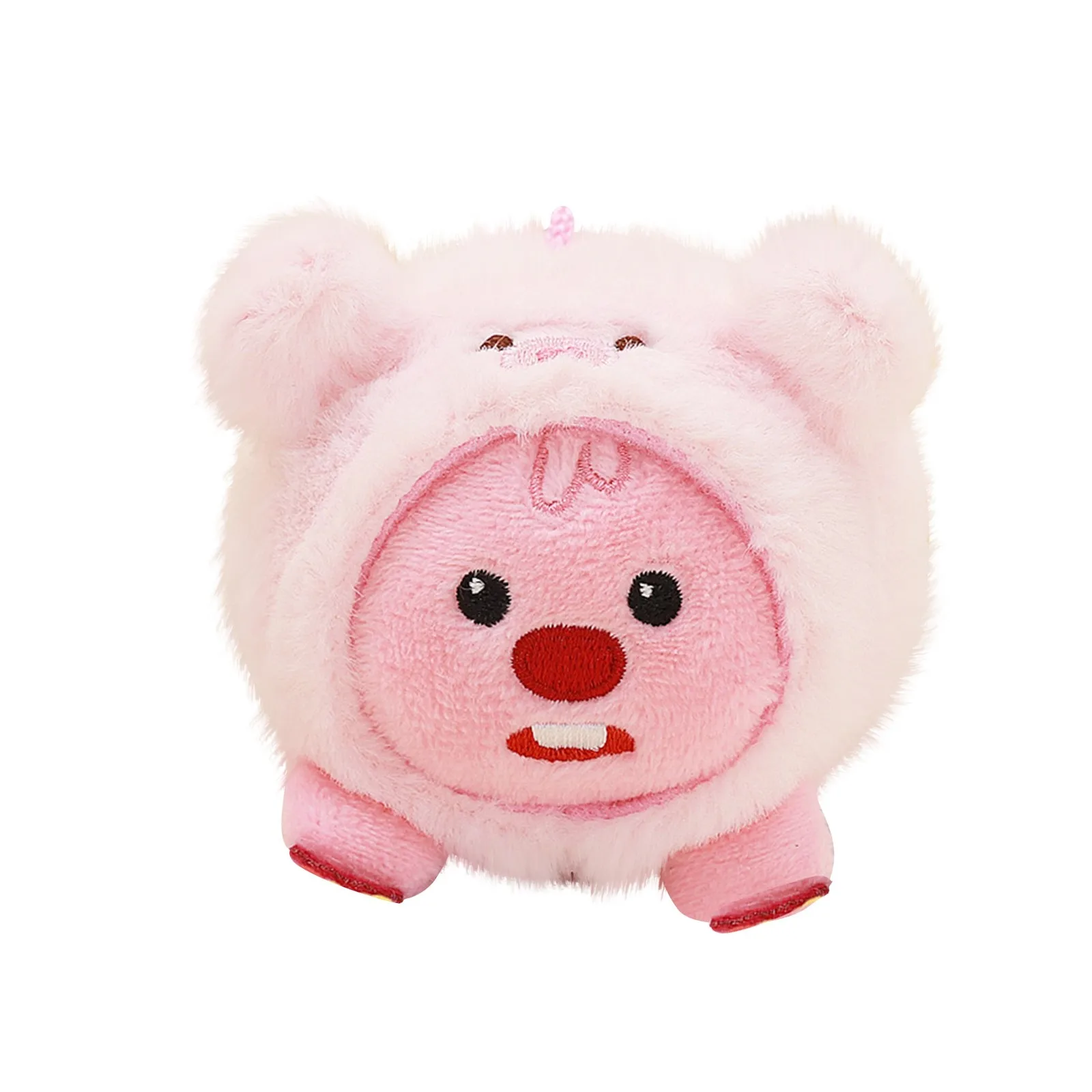 

Милый маленький плюшевый брелок с изображением бобра, брелок, аниме мультяшная кукла Taiyaki, подарок на день рождения, милый рубиновый рюкзак, подвеска, украшение