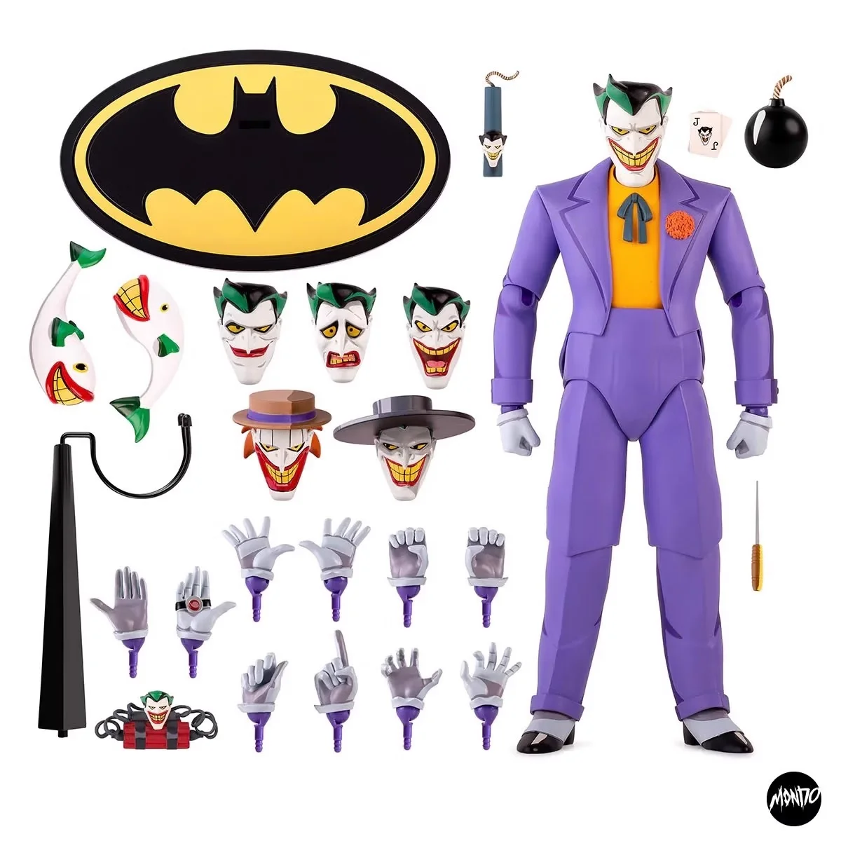 30CM Original Mondo DC Batman The Animated Series The Joker 1/6 Scale  Limited Edition Action Figure Toys Collection Model Gift - AliExpress, image size:1200x1200