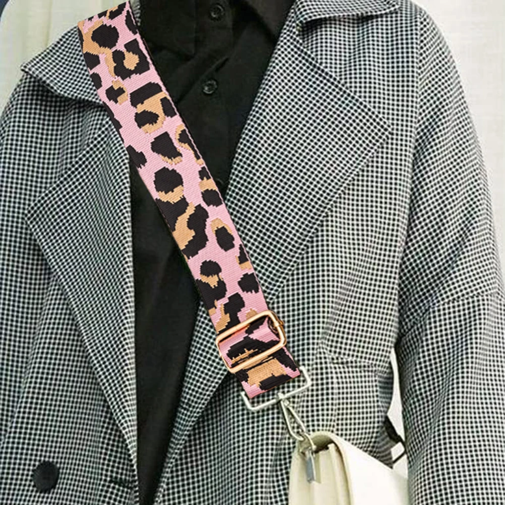 Changing Bag Straps Width 4cm Adjustable Shoulder Straps with Carabiner Handbags Shoulder Strap 75-125CM for Bags and Handbags