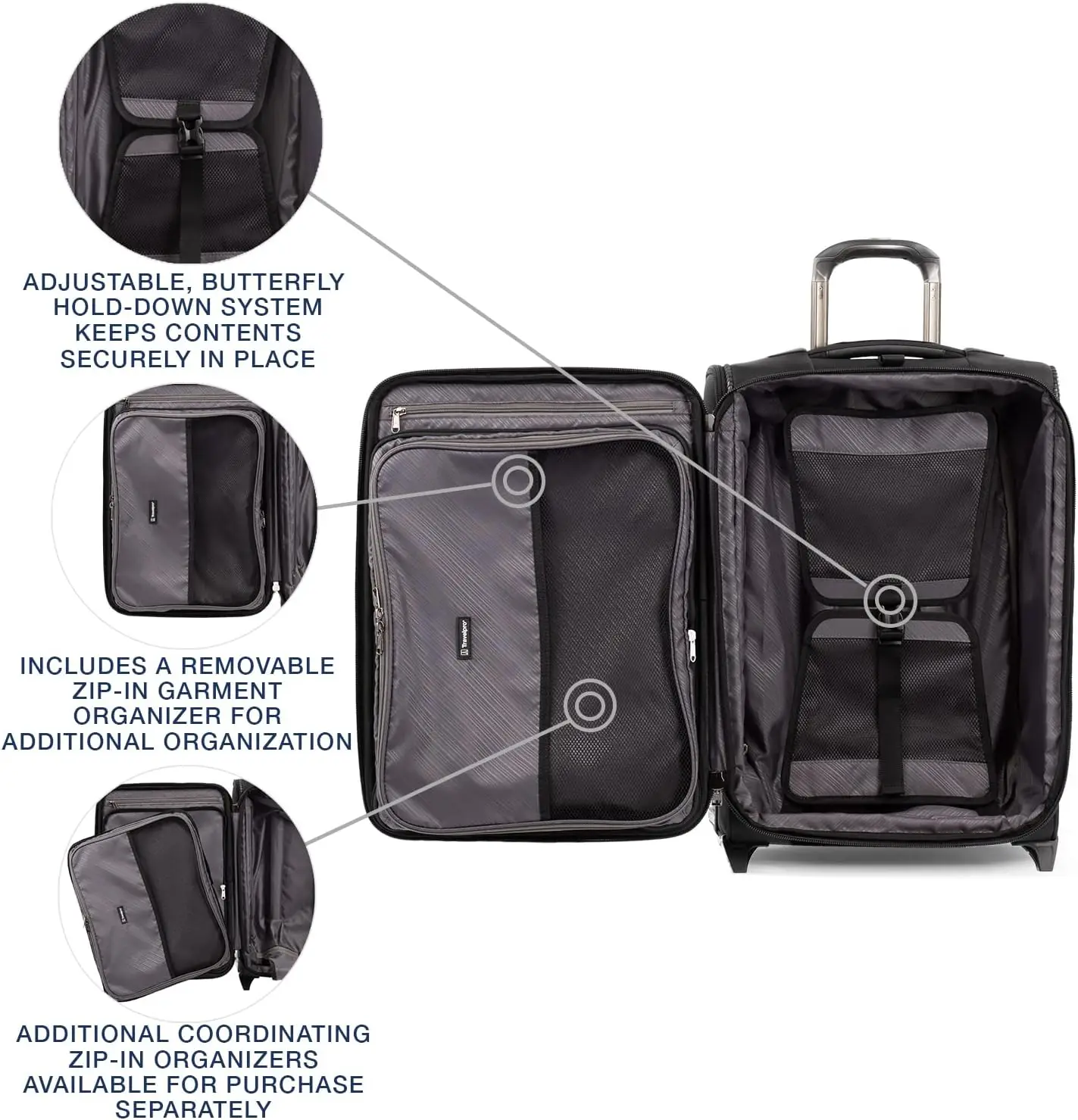 Crew Versapack Travelpro Power Bank Pocket Shop Travelpro Crew