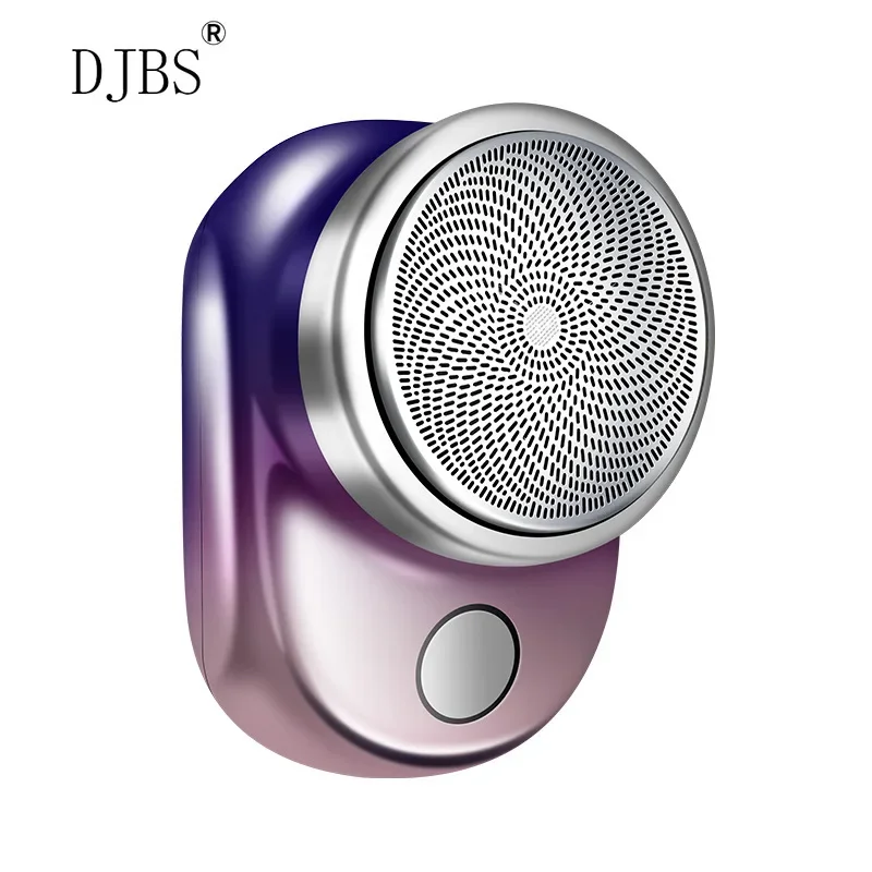 

DJBS Mini Electric Travel Shaver For Men Portable Travel Car Home Razor Rechargeable Cordless Shaving Face Beard Razor