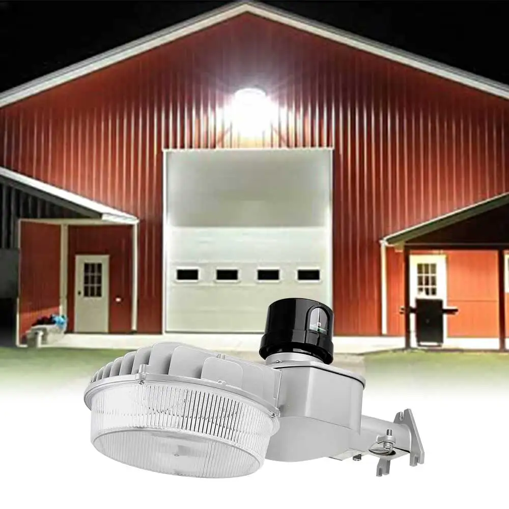 Aluminium Photocell Sensor Barn Light IP65 Sensor Wall lamps LED Dusk To Dawn light