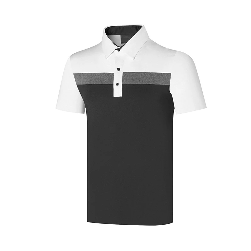 Golf wear men's short sleeve T-shirt breathable quick drying outdoor casual top