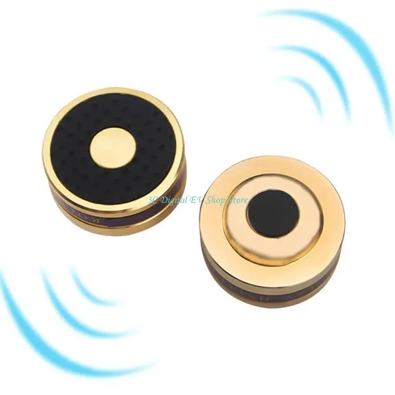 E74D Aluminium Verstärker Füße Stoßdämpfer Plattenspieler Füße HIFI Lautsprecher Isolation Füße Pad Lautsprecher Spikes – Detail 8