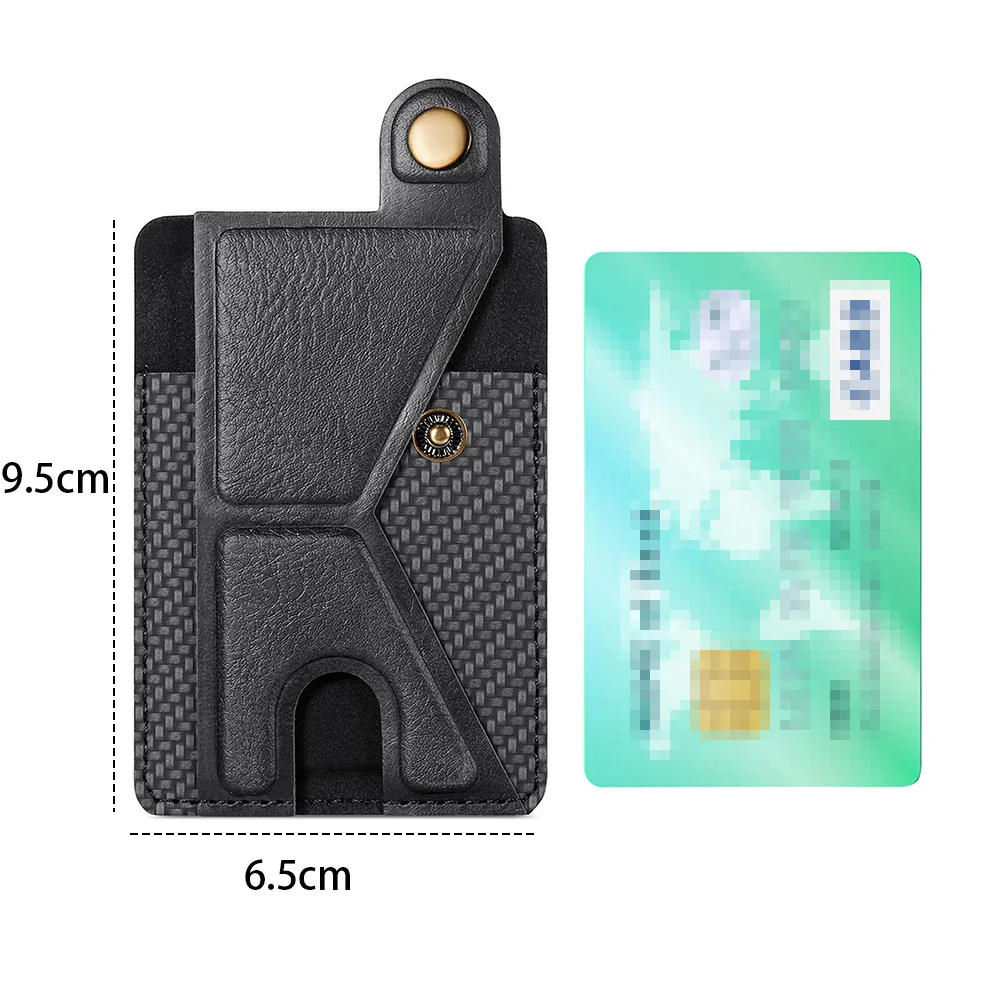 Slim Adhesive Phone Wallet - Stylish Card Holder