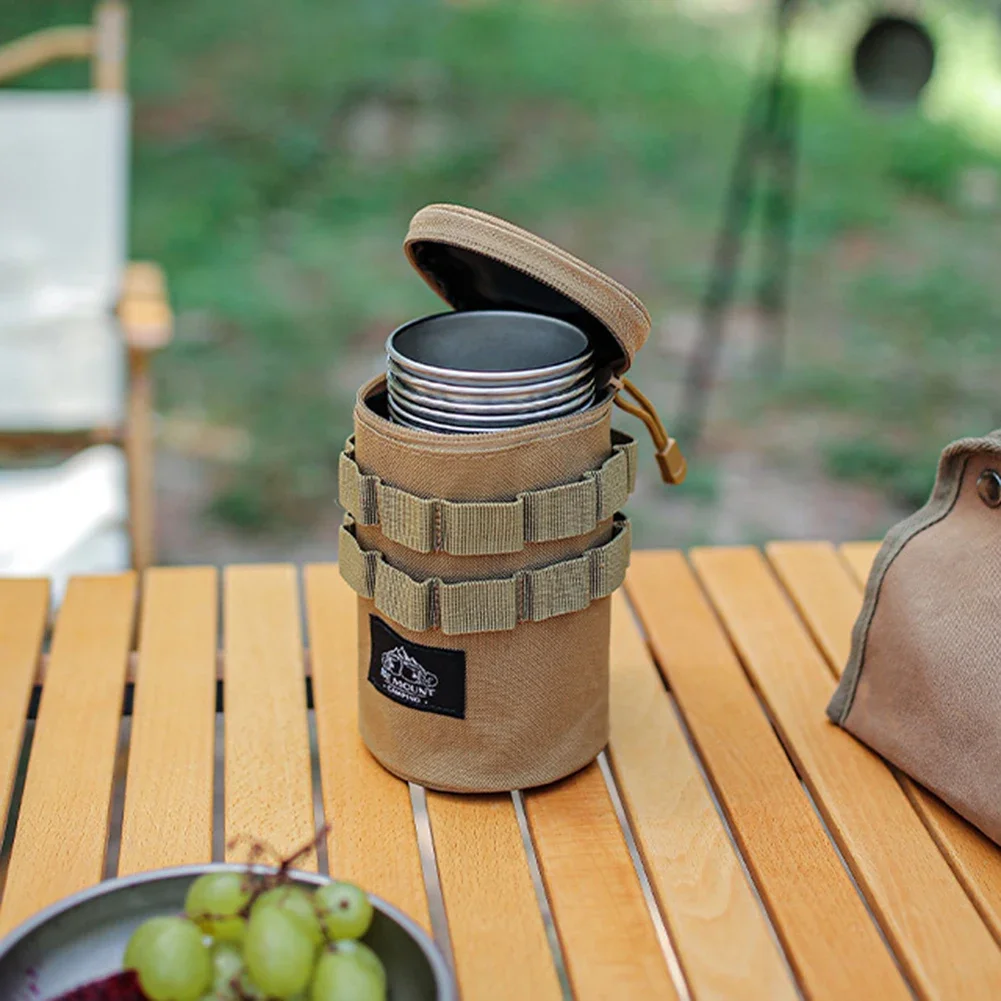 Outdoor Camping Bag Lightweight Travel Storage Bag with Hanging Holes Sundries Storage Bag with Handle Camping Accessories