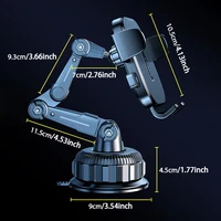 Universal Car Phone Holder Non Slip Rotatable Dashboard Suction Cup Mount for Truck SUV Sedan Stable Shockproof Stand - Image 6
