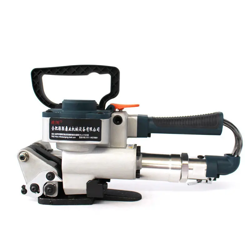 DT-B19 Handheld Pneumatic Strapping Tool 13–19mm Air Banding Machine for 1/2"–3/4" PP PET Plastic Straps detail image 2