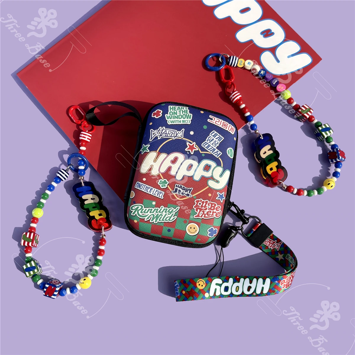 Portable Coin Bag JIMIN MUSE SUGA D-DAY JIN RM JK V Earphone