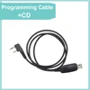 UV-K5 USB Programming Cable for Baofeng UV-5R Quansheng K6 UV5R Plus UV 13 UV 17 Pro Programming Cable Driver With CD Software 4