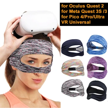 Per Oculus Quest 2 Accessori VR Maschera Copertura Fascia antisudore traspirante Cuffie per realtà virtuale per Meta Quest 3S /3 Pico 4 VR