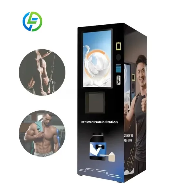 FoodLine Customized Smart Protein Shake Vending Machine for Gyms with Fast Mixing Cashless Payment and Zero Experience Operation