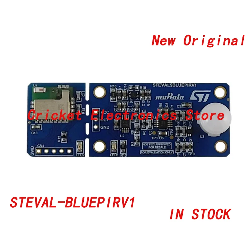 

Беспроводной детектор движения STEVAL-BLUEPIRV1 на основе Bluetooth с низким энергопотреблением и пассивным инфракрасным датчиком