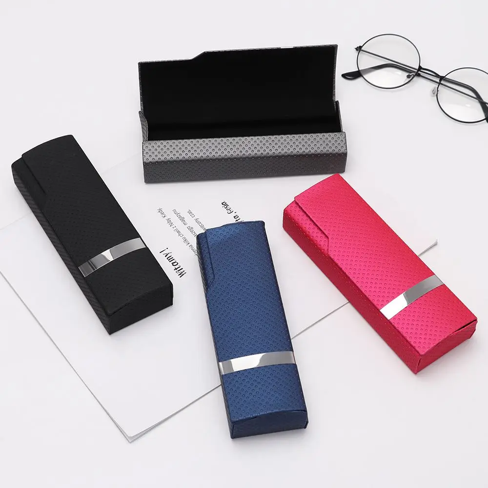 Glasses case zipper eyewear box Glasses Box Hard Case Wood Grain Sunglasses Storage Box Portable Reading Glasses Sunglasses Case Eyewear Protector