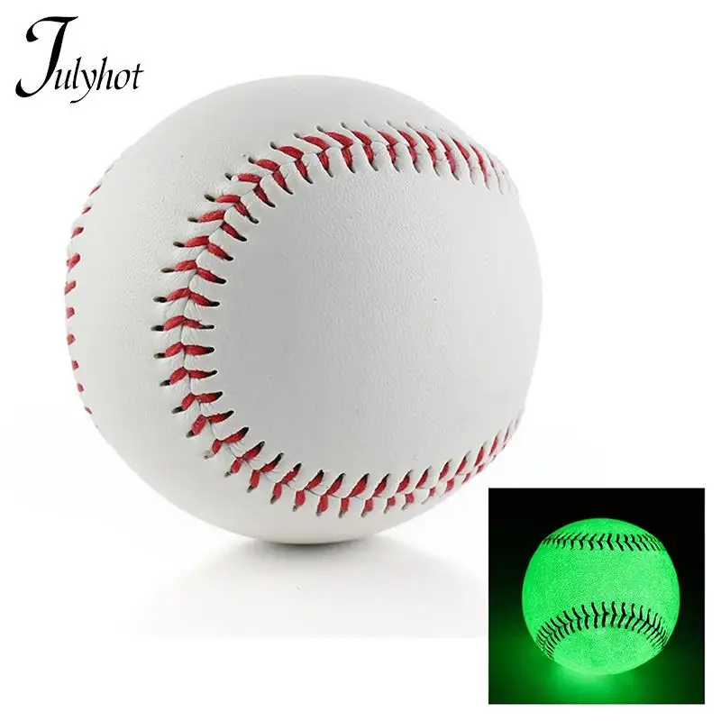 

7.2cm Glow In The Dark Noctilucent Baseball Official Size Luminous Ball Gifts For Leagues Coaches Parents Sports Entertainment