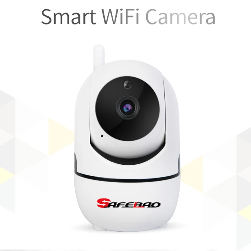

SAFEBAO Smart Security Camera, 1080p HD Camera 2.4GHz with Night Vision, Motion Detection Cloud & SD Card Storage
