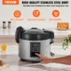VEVOR Commercial Rice Cooker, 15L Large Rice Cooker and Warmer with Nonstick Inner Pot, Fast Cooking and 12-Hour Keep Warm 2