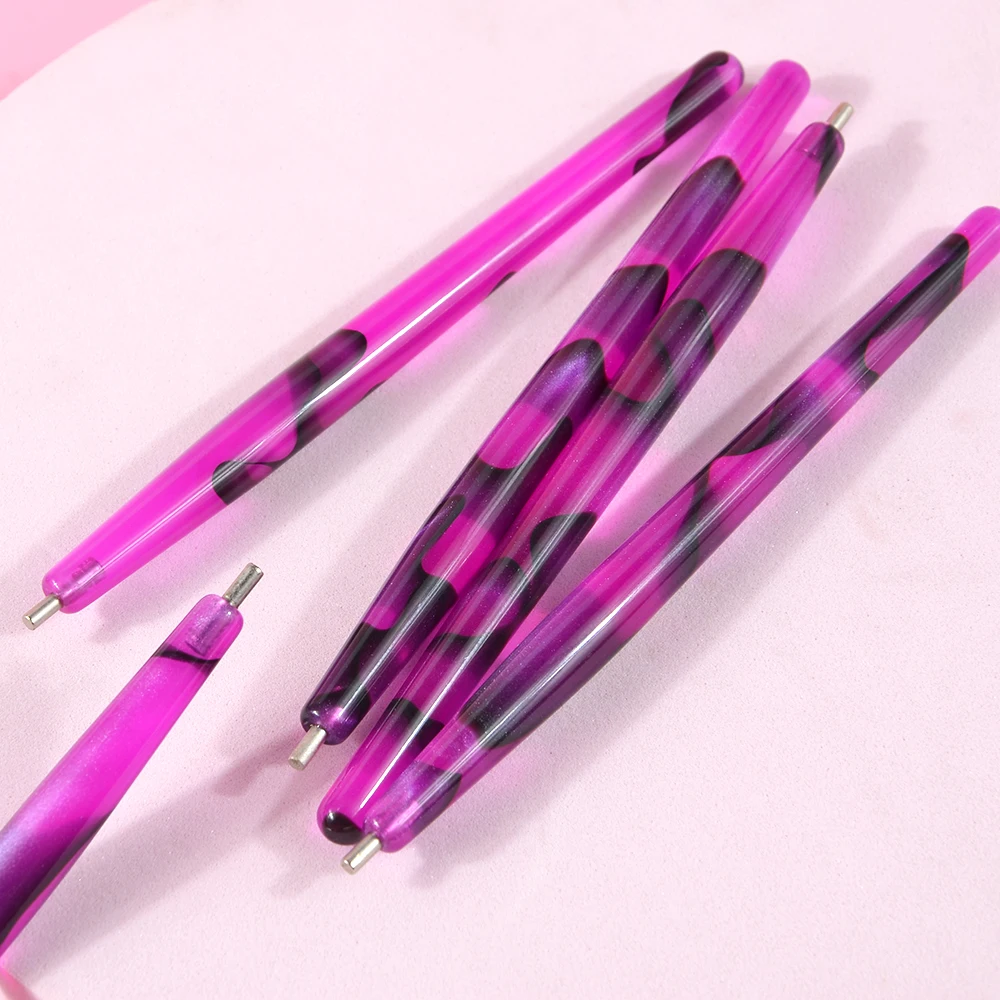 5pcs Nail Art Magnetic Stick for Cat Eye Gel Polish