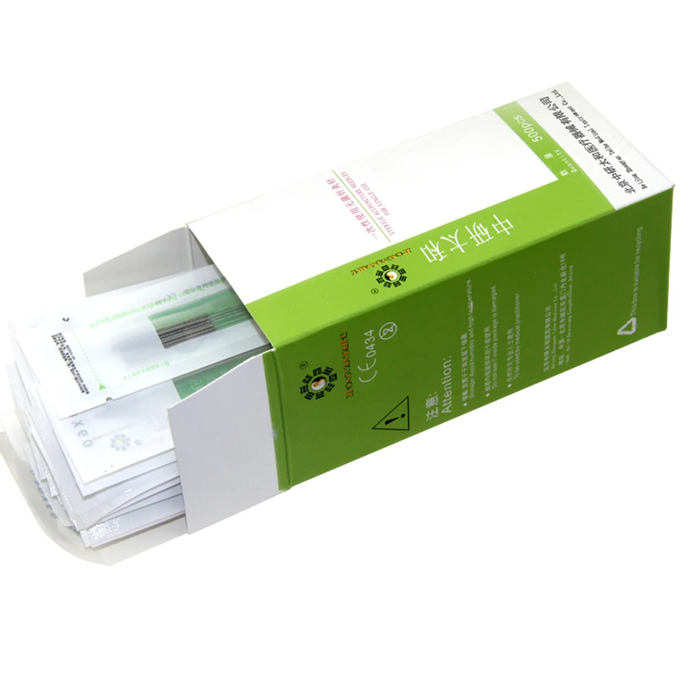 ZHONGYAN TAIHE Acupuncture Needle with Tube 1000 PCS Disposable Sterile Acupuncture disposable acupuncture needle