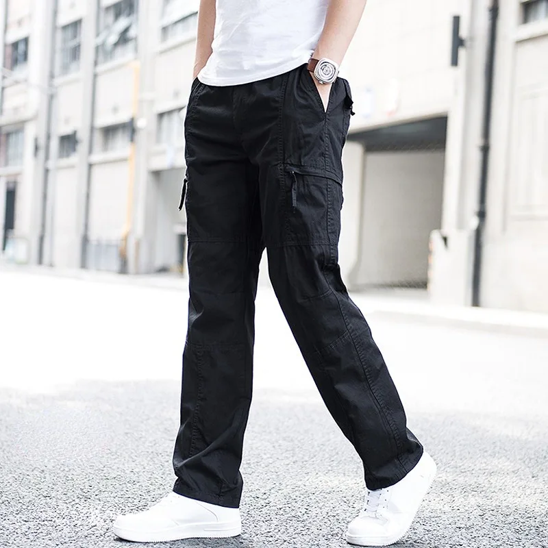 パンツ system cargo trousers Junya Watanabe MAN strap-detail Asymmetric Cargo Trousers