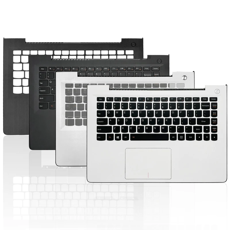 

Новый чехол для ноутбука Lenovo U31-70 500S-13ISK, Упор для рук, верхний корпус с клавиатурой, черный/белый