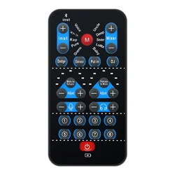 Portable Voice Changer Device & Karaoke Sound Card with Male - to - Female Voice Switch for Live Music Fine Tuning (M10)