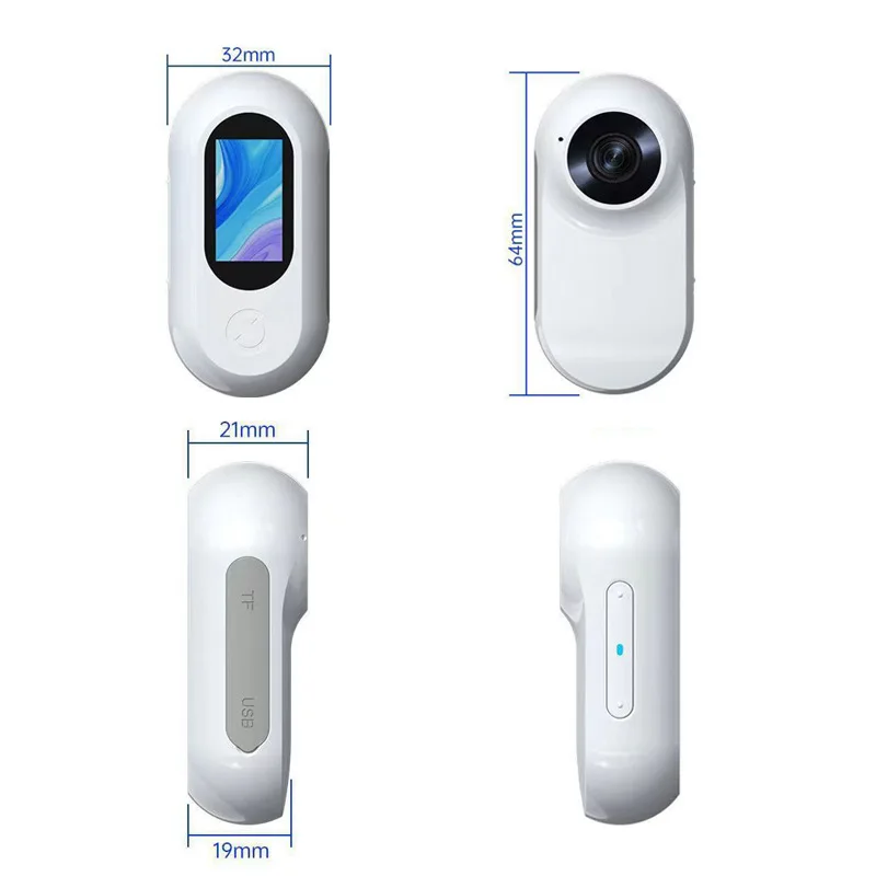 HD 1080P Wireless Collar Camera No WiFi Needed Dog Cat Pet Camera Collar Nanny Camera Video Records for Cats Dogs Birthday Gift 5