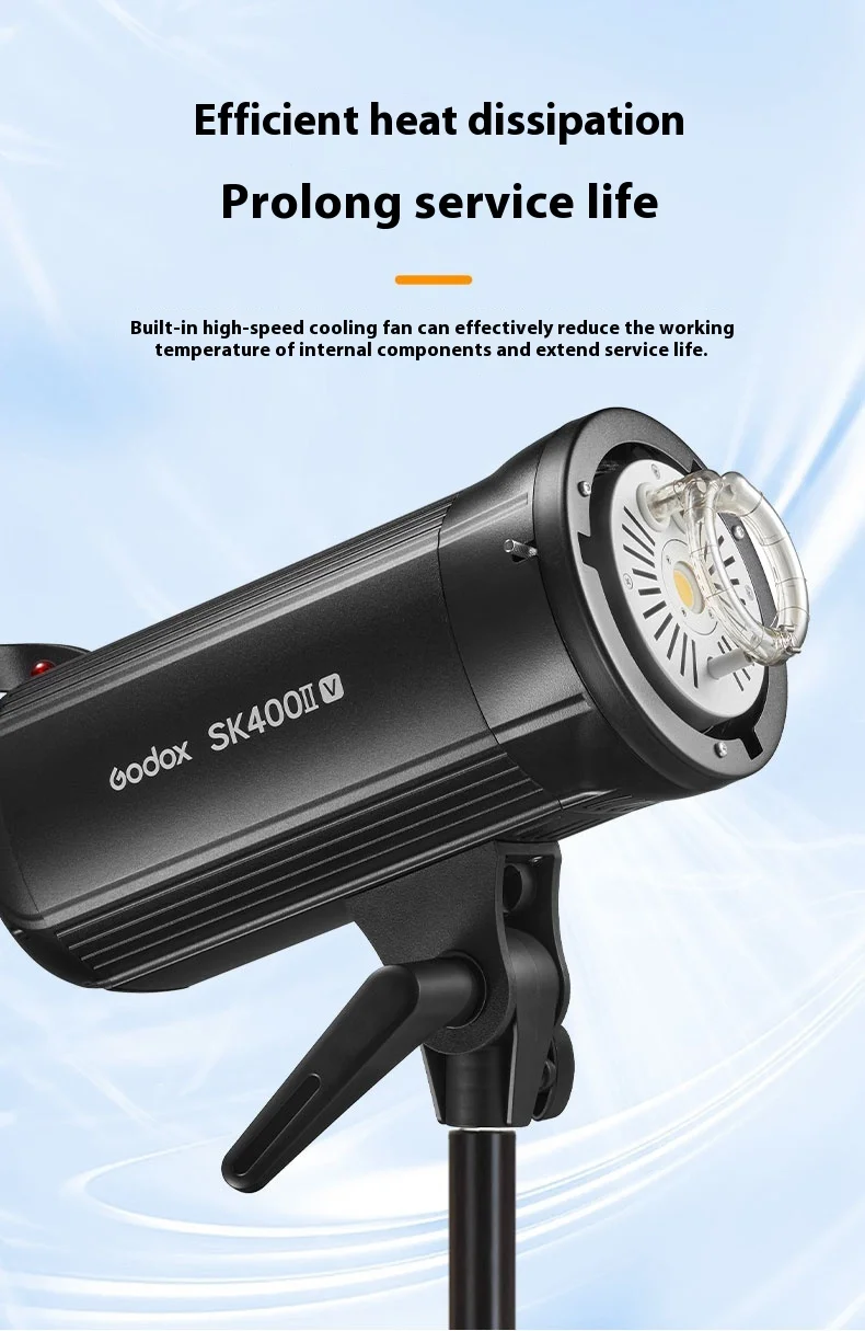 Godox 300W SK300IIV SK400IIV SK300II-V SK400II-V 2.4G X System Professional Compact Studio Flash for Photography Studio Str