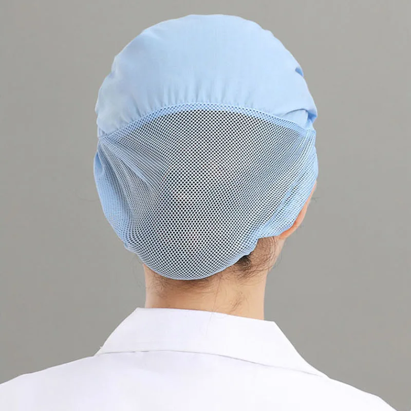 Food Factories Breathable Elastic Hat Bar Restaurant Kitchen Coffee shop Bakery Waiter Chef Work Hats Both Sexes Workshop Cap