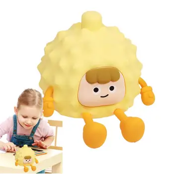 귀여운 두리안 실리콘 램프, 충전식 조광 야간 조명, 모유 수유 침실 침대 옆 조명, 진정