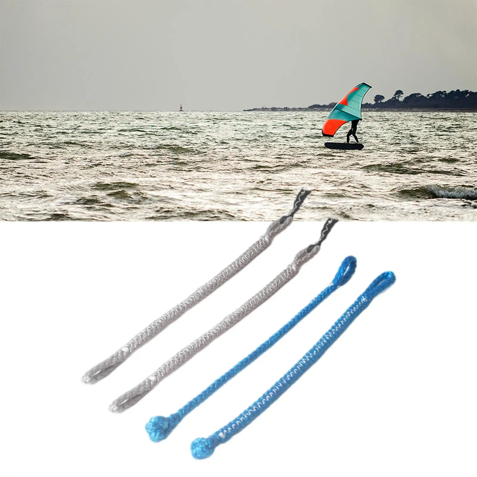 4x Kiteboarding Pigtails Set Kitesurfing Kitesurf Pigtails Kite Durable 1000kg Supplies
