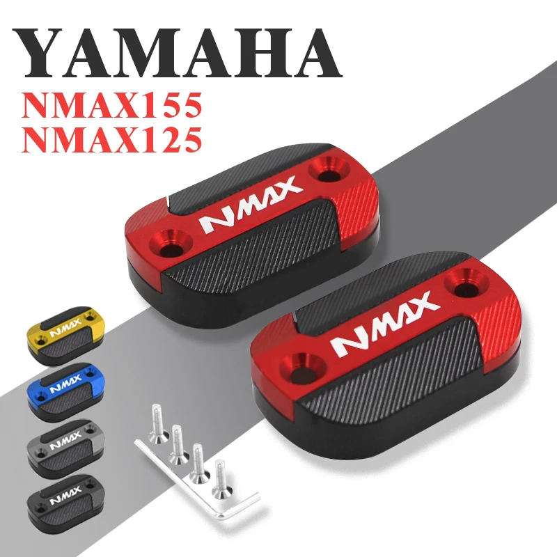 

Motorcycle Front Brake Fluid Reservoir Tank Oil Cover Cap For YAMAHA N-MAX NMAX155 NMAX125 NMAX 125 155 2015-2021 2019