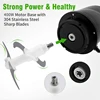 Electric Meat Grinder 2L Cutting Vegetable Garlic Paste Crusher Slicer Food Processor Household Meat Grinder 400W Cooking Machin 2