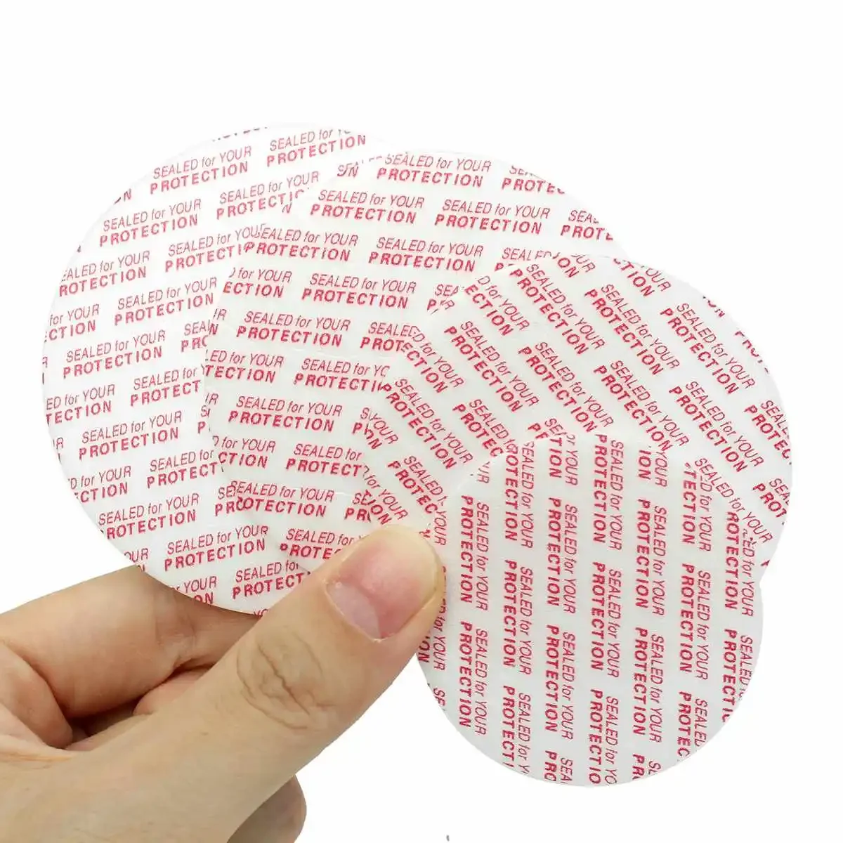 2000pcs 20/24/38/63mm Pressure Press Seal Cap Liners Foam Safety Tamper Seals for Jar Bottle Food Grade Materials