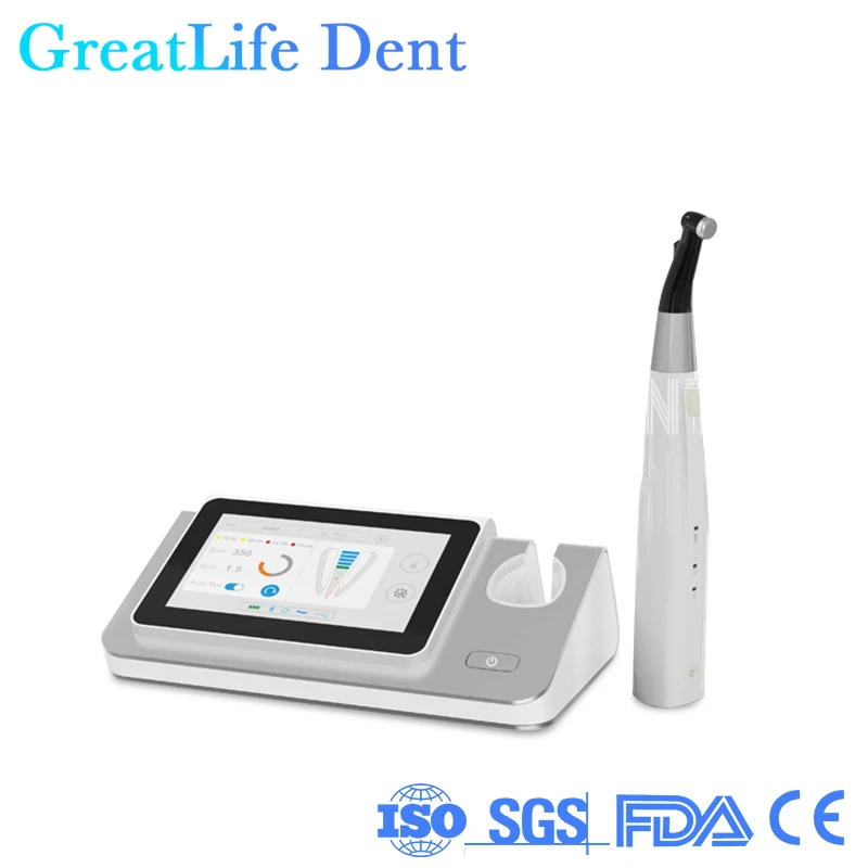 

COXO C-SMART-I PILOT Dental Wireless Endo Motor Smart with светодиодный Lamp 16:1 с контр-углом и апекслокатором, стоматологический инструмент
