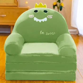 h Foldable Kids Sofa Backrest Armchair 2 In 1 Foldable Children Sofa Cute Cartoon Lazy Sofa Children Flip Open Sofa Bed For