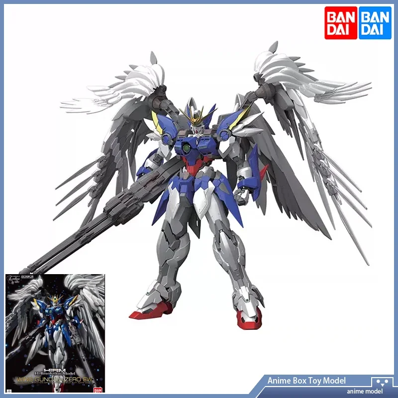 

[In Stock] BANDAI HiRM 1/100 HI-Resoiution Model WING ZERO EW Gundam Assembly model Anime Peripherals