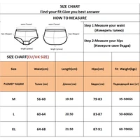 Lot de 4 culottes en coton pour femmes, rayées, couleur unie, sexy, taille basse, respirantes, sous-vêtements doux et extensibles, lingerie pour femmes, M-XL 6