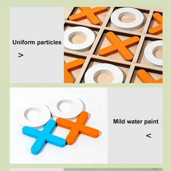 Practice Hand Eye Coordination Classic Board Game Early Educational Toy Montessori Game Desk Decoration for Kids Chilren 5