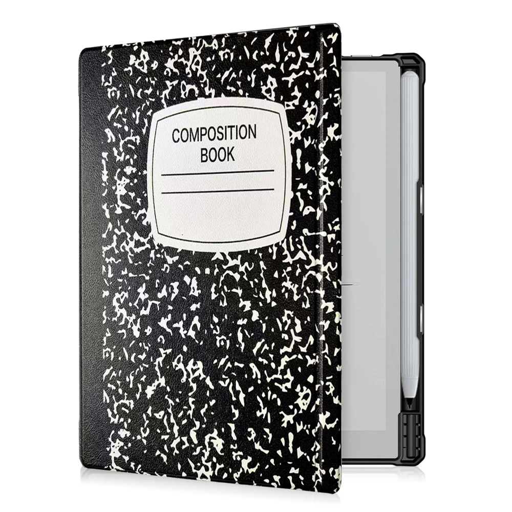 Tablet Case Smart Cover for Onyx Boox Go 10.3 epaper Tablet Magnetic Auto Wake Sleep Protective Pu Leather