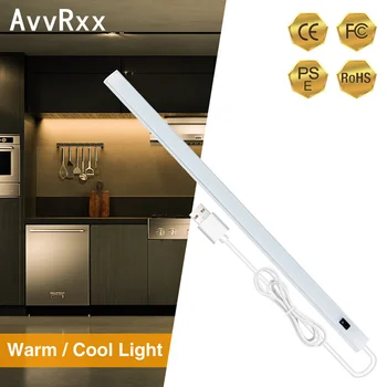 LED 5V 스트립 USB 책상 램프 손 스윕 스위치 백라이트 모션 센서 책 테이블 조명, 어린이 공부방 부엌 캐비닛 전구