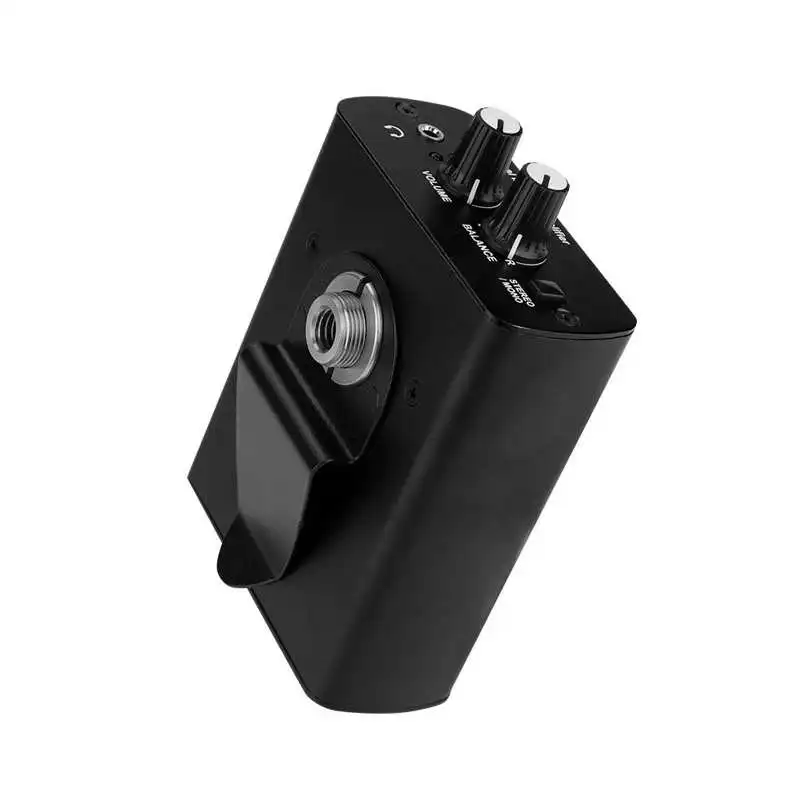 ANLEON S1 Ear Monitor Headphone Amplifier In-ear Monitoring System for Stage Recording Studio 100-240V
