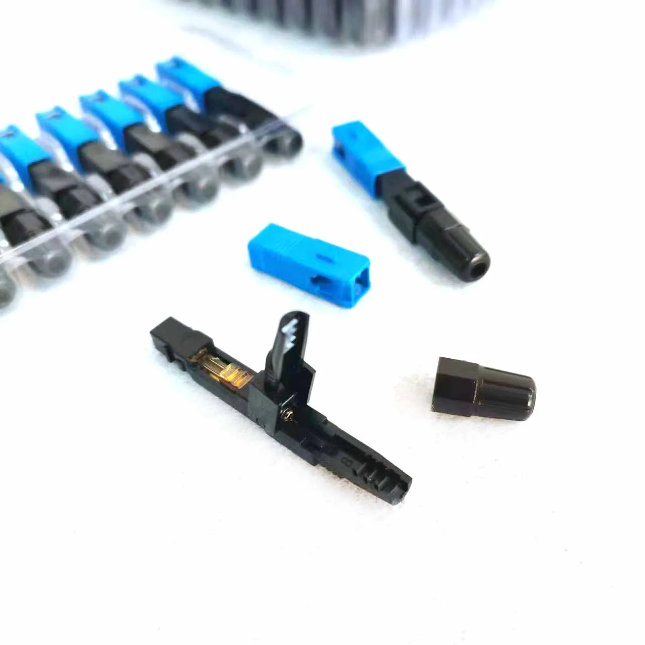 FTTH SC UPC single-mode fiber optic SC quick connector FTTH Fiber Optic Fast Connector SC Connector Free shipping