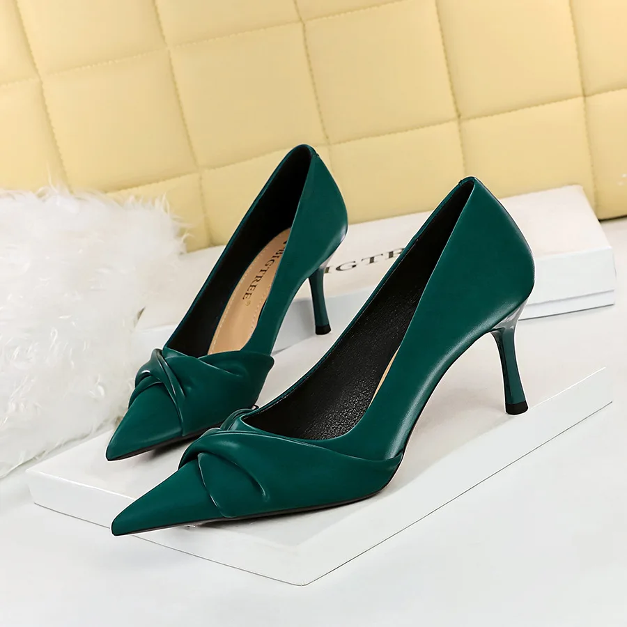 Buy Green Heeled Sandals for Women by Fabbhue Online | Ajio.com